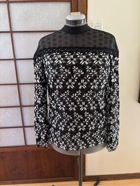 VGUC Self-Portrait Antoinette Blouse US 10